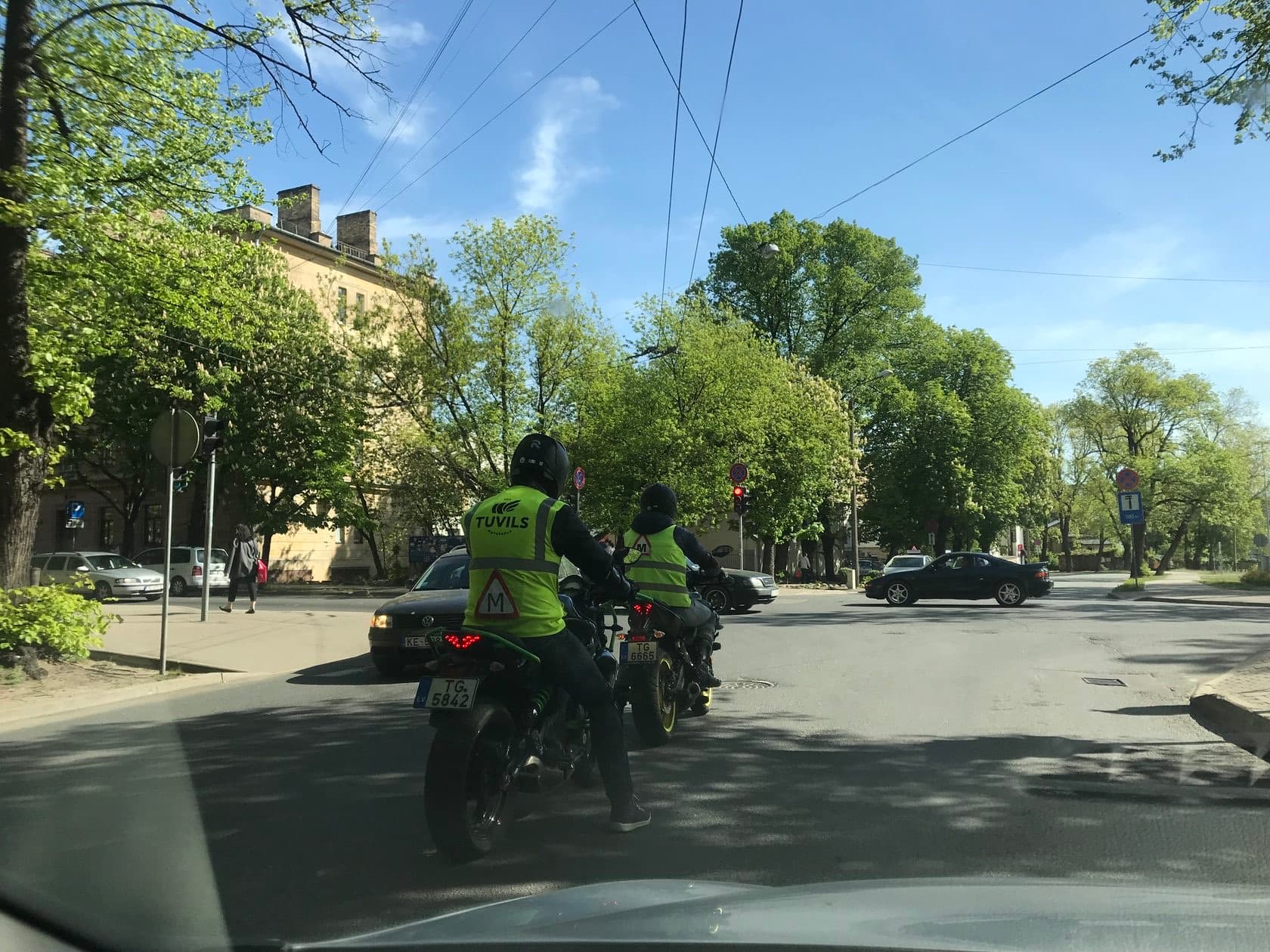 Motoskolas TUVILS.LV apmācības foto