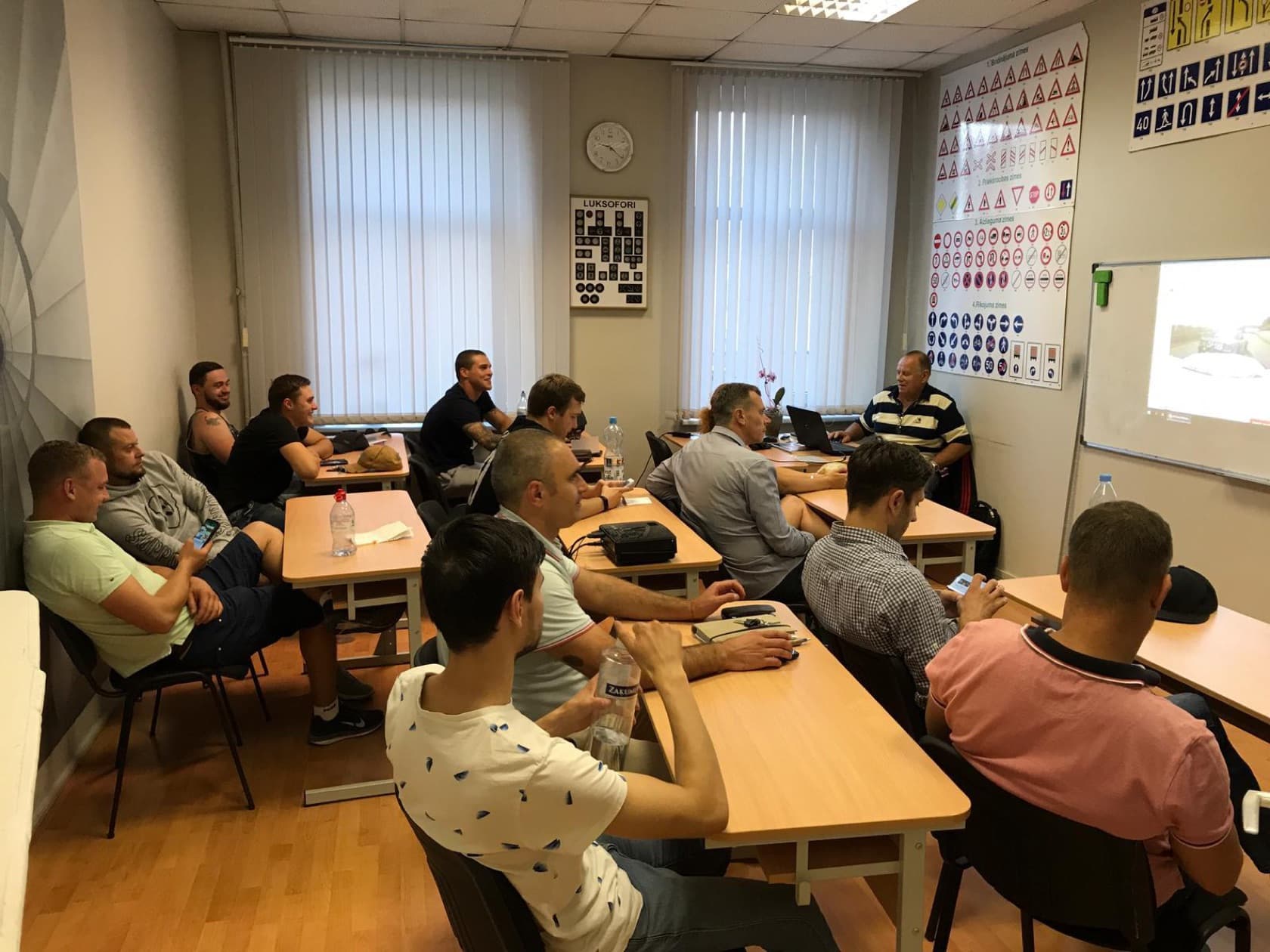 Motoskolas TUVILS.LV apmācības foto